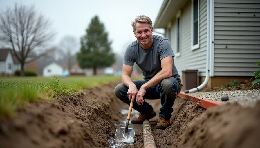 DIY basement waterproofing — materials $180, saved $3,200 on contractor quote