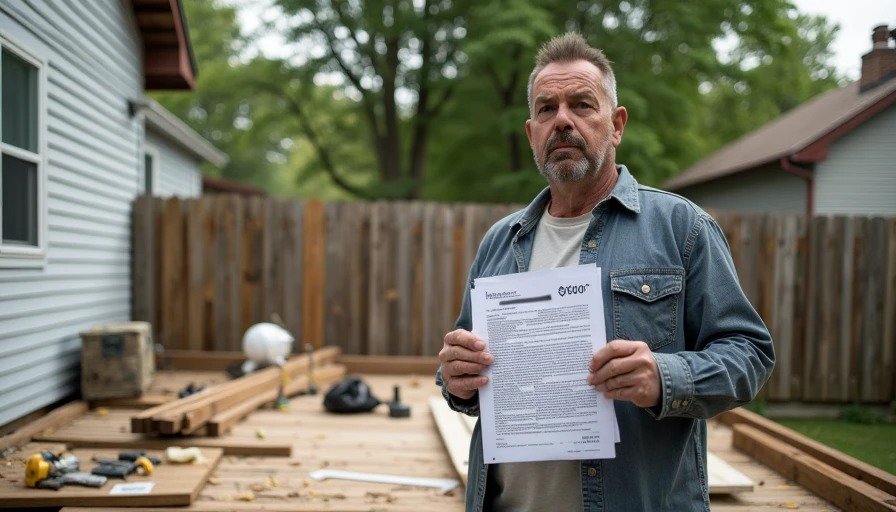 "You don't need a permit" — neighbor reported me. $500 fine. PSA: get the permit.