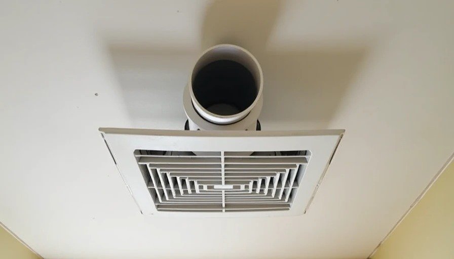 Completed Bathroom Fan Replacement New quiet exhaust fan installed with ductwork