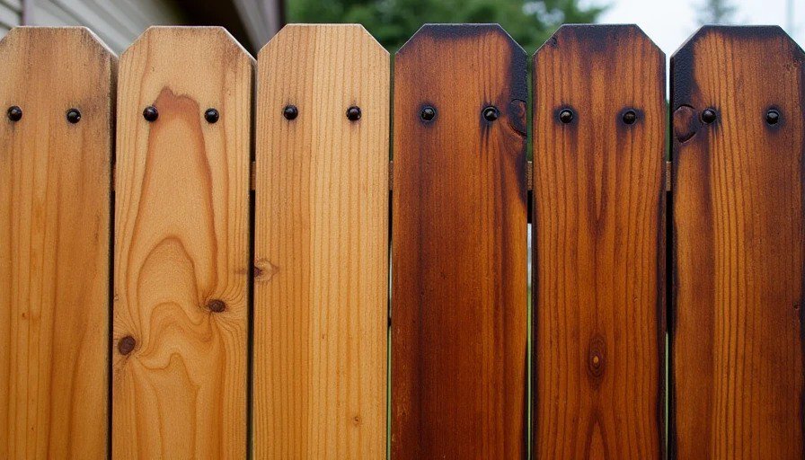 Bad Contractor Fence Stain Result Failed fence staining job with wrong product and poor application