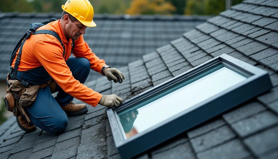Roofer cracked my skylight and denied it — out $200 for a replacement panel. Be home during roof work.