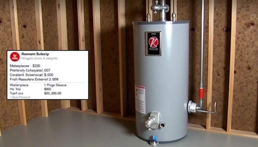 HD $680 vs Marketplace $300 Savings Price comparison between Home Depot retail and Facebook Marketplace deal for Rheem water heater