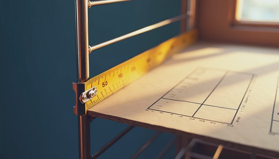 Visual context for wire shelf dividers diy