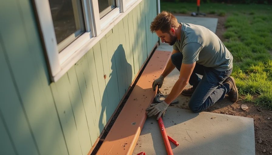 Illustration for how to remove vinyl siding from the bottom