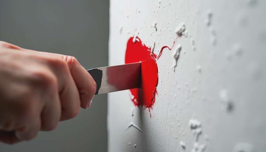 Visual context for fix dent in wall