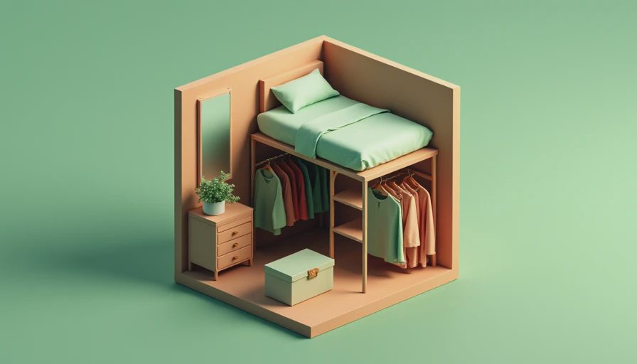 Illustration for closet loft ideas